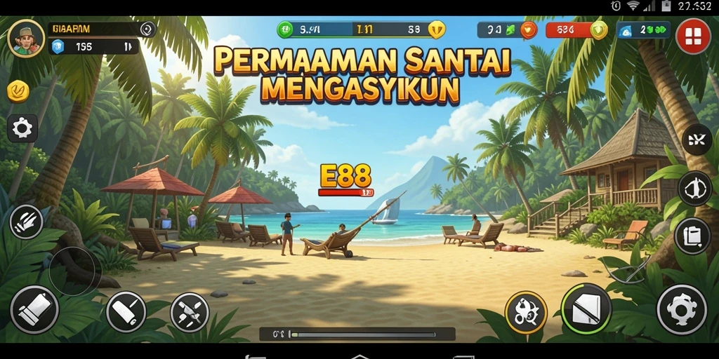 Gambaran gameplay <strong>E88</strong> yang seru dan penuh warna.