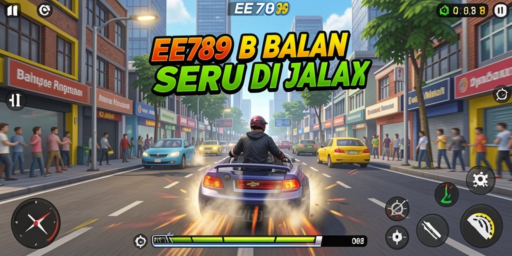 Gameplay balapan yang seru dan mendebarkan di EE789.