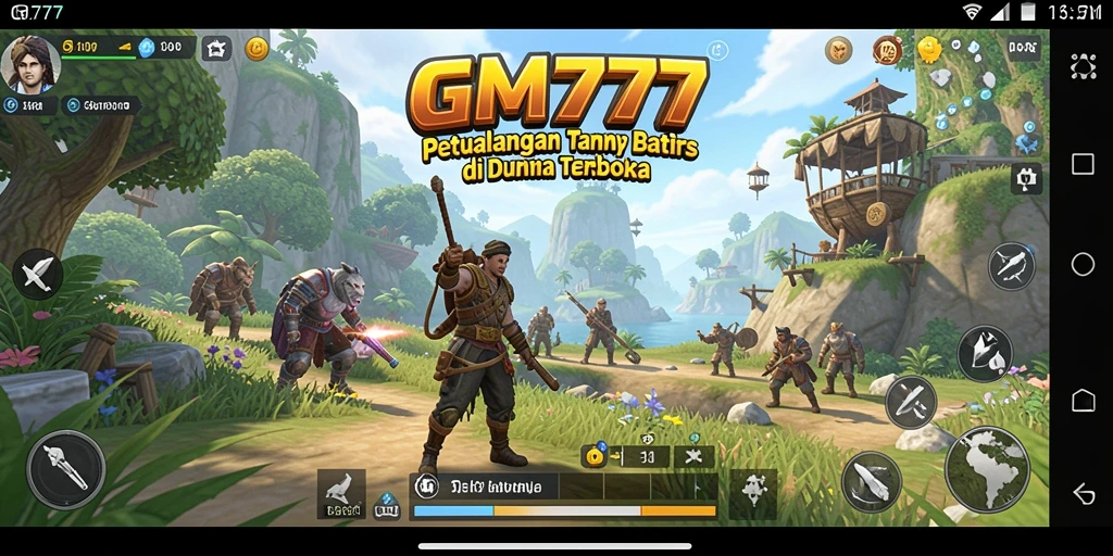 Gameplay seru di dunia terbuka GM777 yang penuh petualangan.
