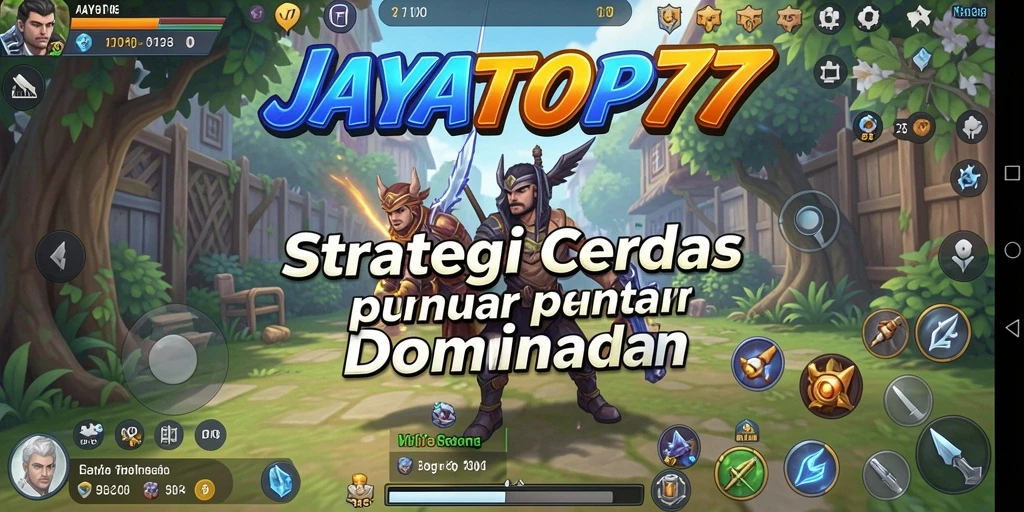 Tampilan gameplay mendebarkan dalam JAYATOP77 yang menampilkan pertempuran strategi.