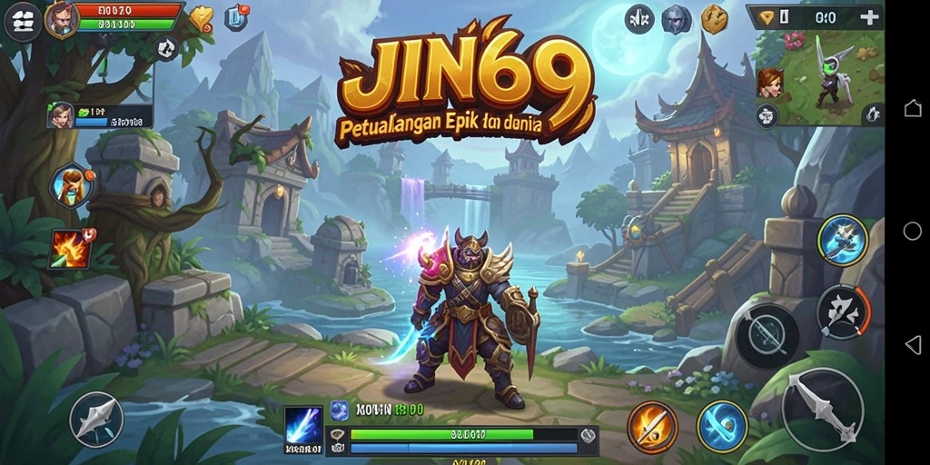 Gameplay seru dan mendebarkan di dunia RPG JIN69.