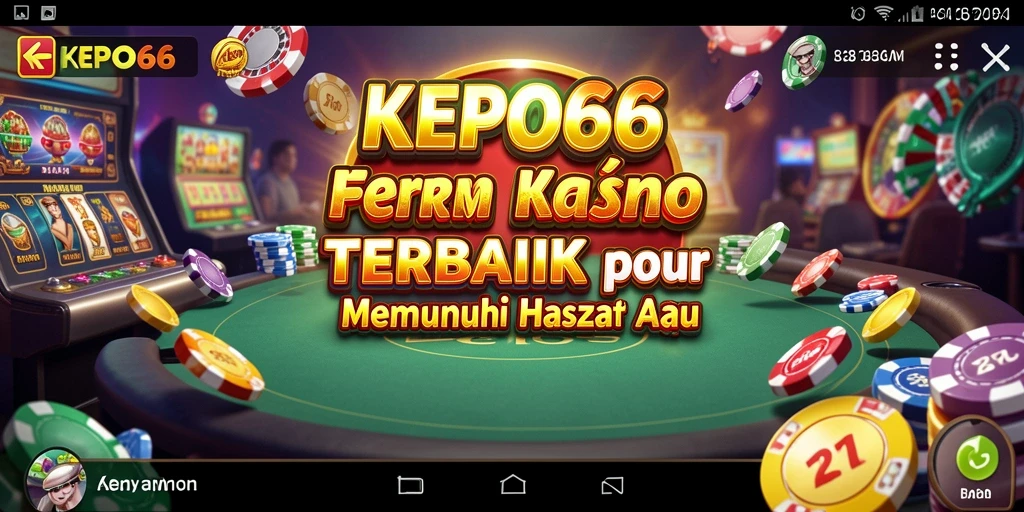 Tampilan menarik dari gameplay KEPO66 yang menampilkan keseruan Kasino.