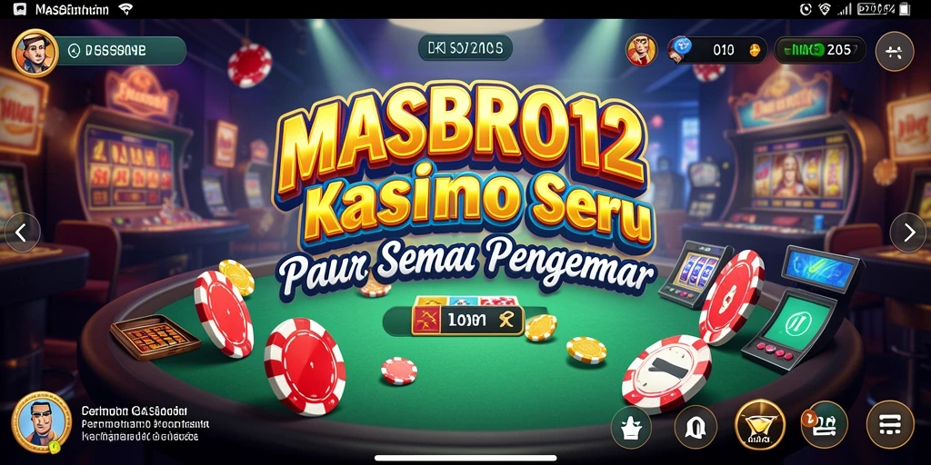 Tampilan menarik dari gameplay MASBRO12 yang penuh aksi.