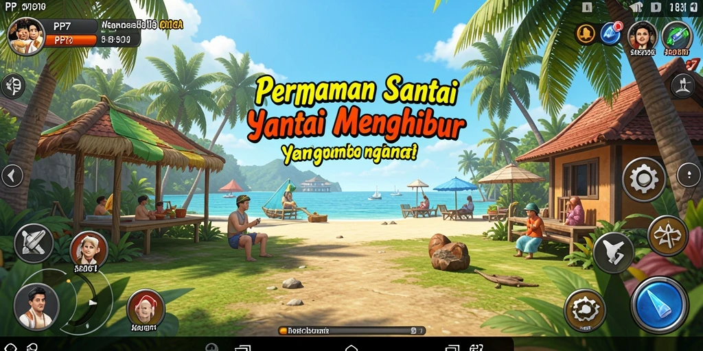 Menampilkan gameplay PP7 yang seru dan menghibur.