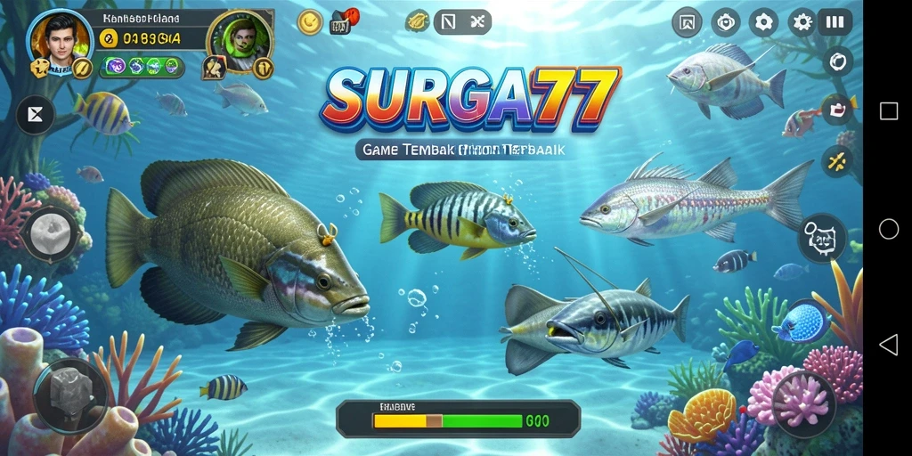 Screenshot gameplay Tembak Ikan yang seru dan penuh aksi.