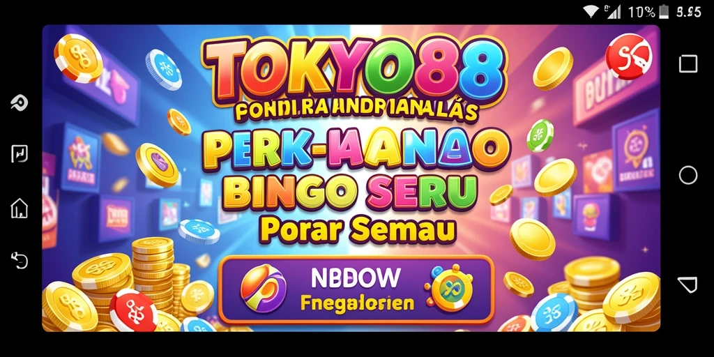 Tampilan gameplay menarik dari permainan Bingo di TOKYO88.